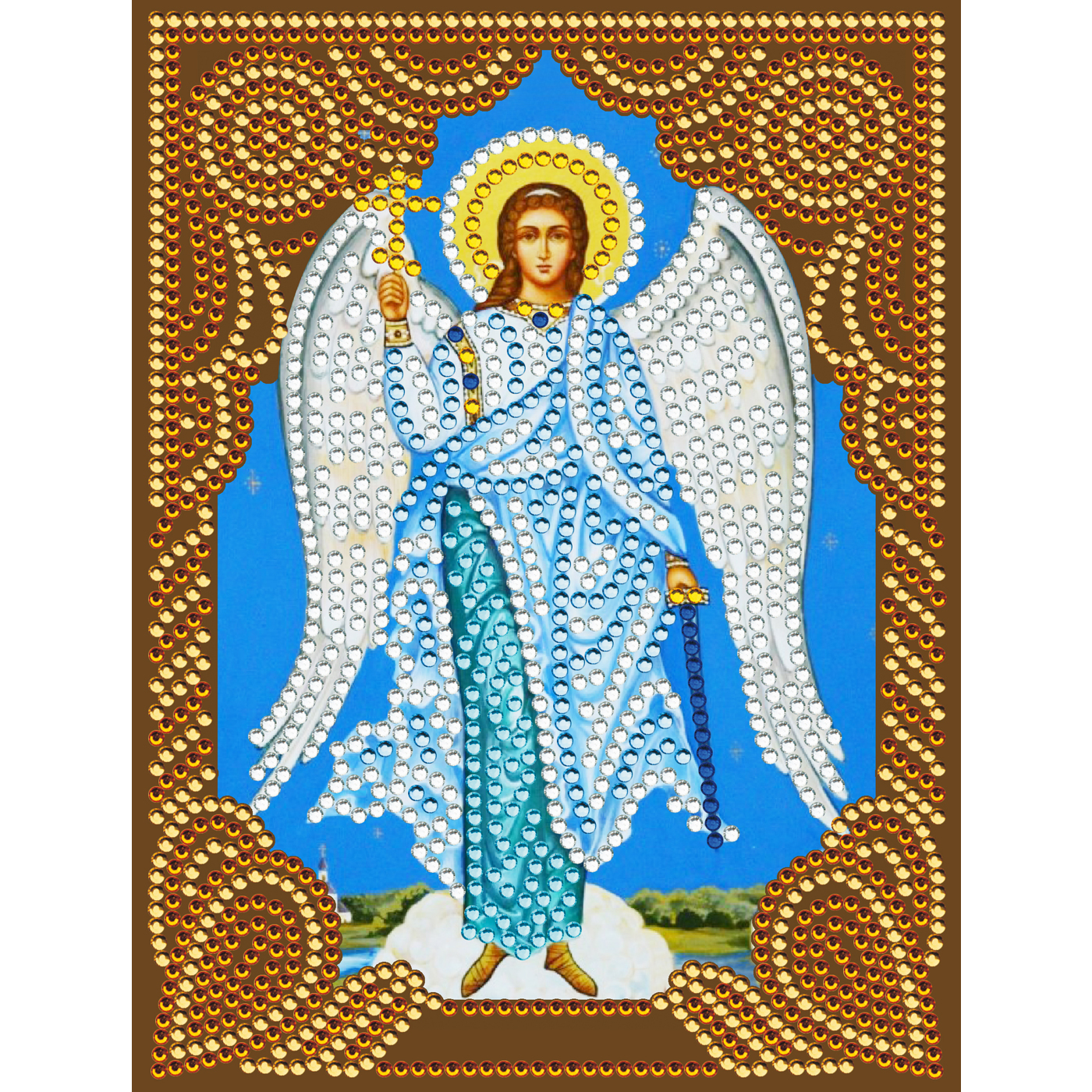 икона бисером ангел хранитель. набор для вышивания бисером икона "ангел хранитель". детская икона ангел хранитель. редкие иконы ангела хранителя. ангел хранитель 20.