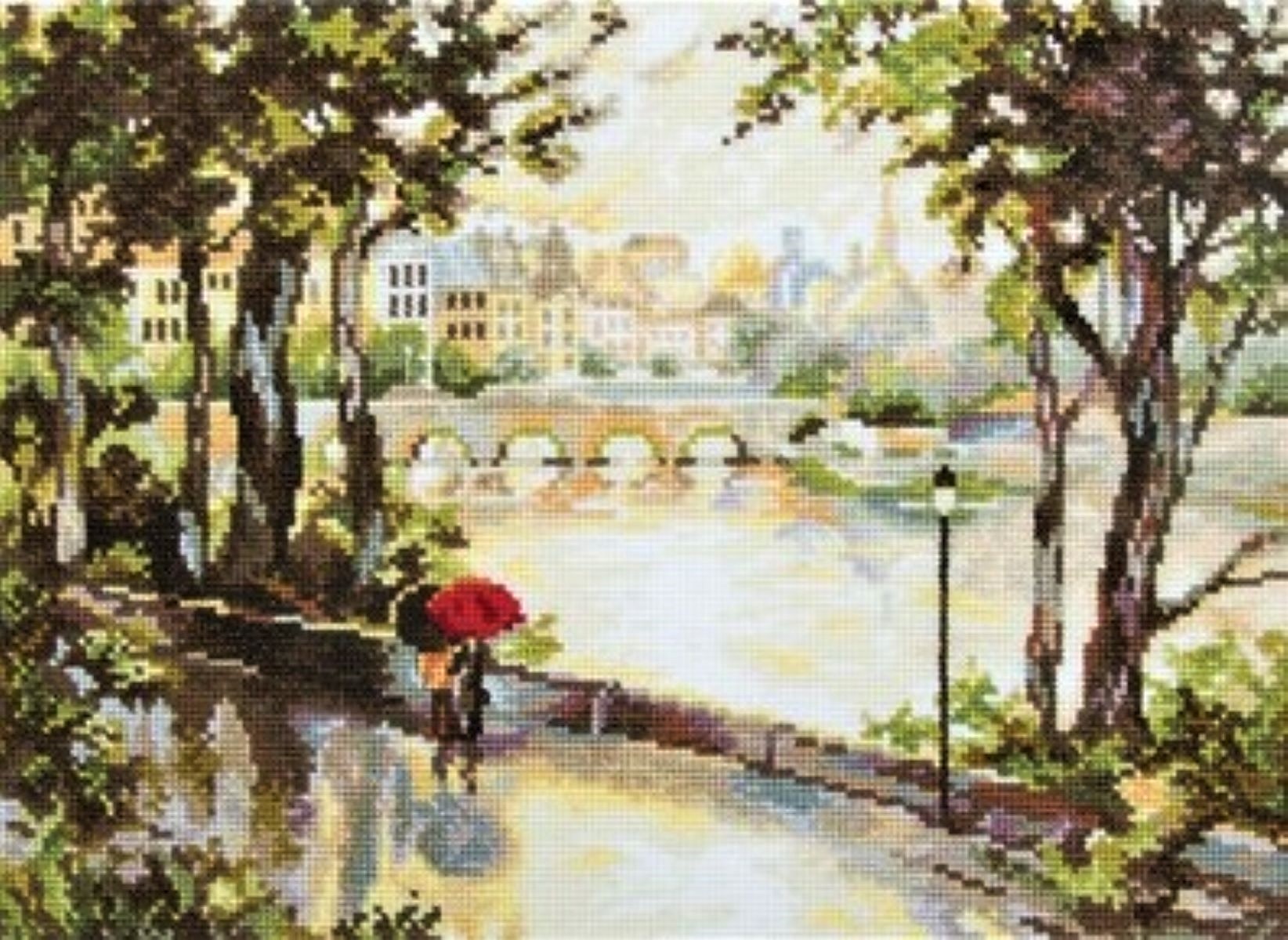 Вышивка крестом схемы утро. Вышивка крестом наборы РТО. Наборы для вышивания РТО м430. Вышивка крестом Патриаршие пруды. Вышивка Холодное утро РТО.